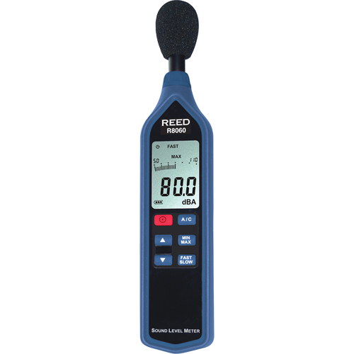 Sound Level Meter, 30 - 90 dB/50 - 110 dB/70 - 130 dB Measuring Range Groupe Belzile Dickner