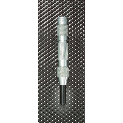 Hinge Locating Automatic Center Punch With  Adjustable Stroke, 5/8" Dia., 5/8" Stock Size, 5" L Groupe Belzile Dickner