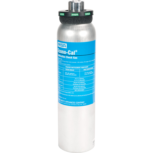 Calibration Testing Gas, 4 Gas Mix, CH4/CO/H2S/O2, 34 Litres Groupe Belzile Dickner
