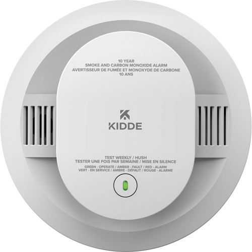 Combination Smoke & Carbon Monoxide Alarm, Battery Operated Groupe Belzile Dickner