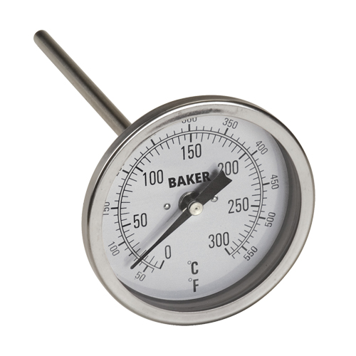 Bi-Metal Thermometers, Contact, Analogue, 50-550°F (0-260°C) Groupe Belzile Dickner