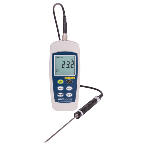 RTD Thermometer, Contact, Digital, -148-572°F (-100-300°C) Groupe Belzile Dickner