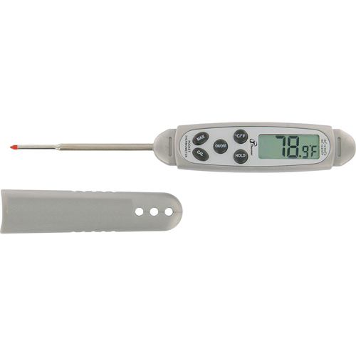 Thermom&egrave;tre &agrave; tige &agrave; l'&eacute;preuve de l'eau, Contact, Num&eacute;rique, -40,0-450,0°F (-40,0-230,0°C) Groupe Belzile Dickner