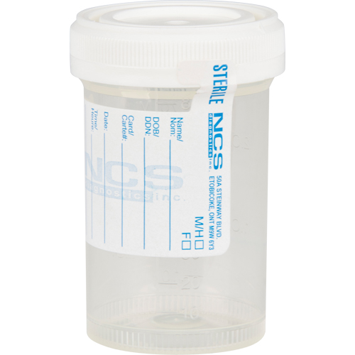 90ml Sterile Containers, Clear Groupe Belzile Dickner