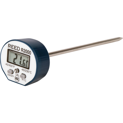 Thermometer, Contact, Digital, -40-450°F (-40-230°C) Groupe Belzile Dickner