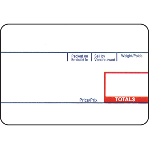 &eacute;tiquettes pour imprimante Kilotech (58 x 40 mm) Groupe Belzile Dickner