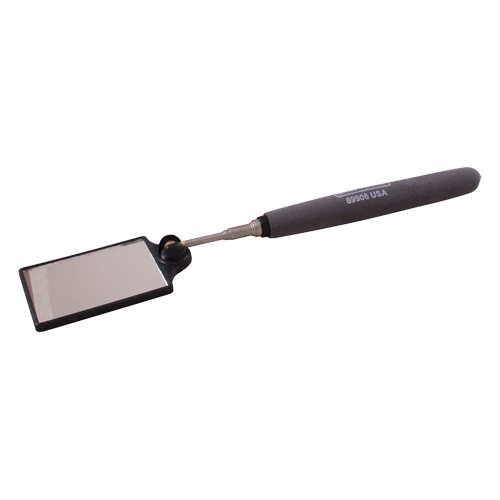 Inspection Mirror, Rectangular, 2-1/2" L x 1-3/4" W, Telescopic Groupe Belzile Dickner
