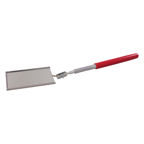 Mirror Replacement, Rectangular, 3-1/2" L x 3-1/2" W, Non Telescopic Groupe Belzile Dickner