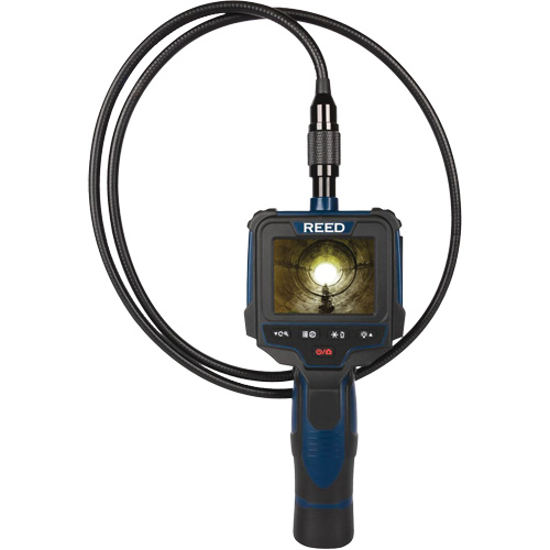 Recordable Borescope Inspection Camera, 2.5" Display, 640 x 480 pixels, 8 mm (0.31") Camera Head Groupe Belzile Dickner