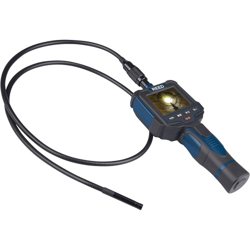 Recordable Borescope Inspection Camera, 2.5" Display, 640 x 480 pixels, 8 mm (0.31") Camera Head Groupe Belzile Dickner