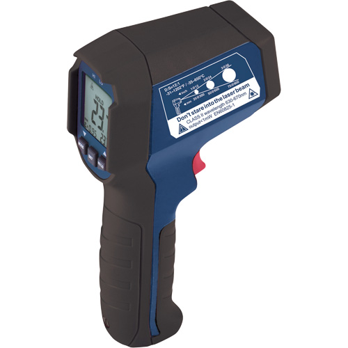 Infrared Thermometer, -31°- 1202° F ( -35° - 650° C ), 12:1, Adjustable Emmissivity Groupe Belzile Dickner