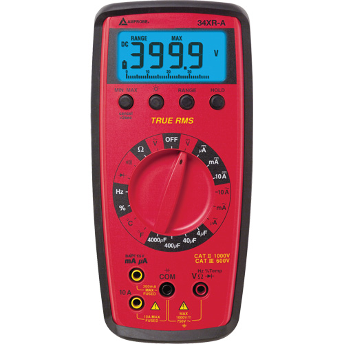 34XR-A Digital Multimeter, AC/DC Voltage, AC/DC Current Groupe Belzile Dickner