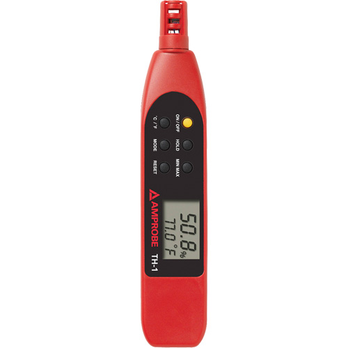 Sonde de temp&eacute;rature et d'humidit&eacute; relative TH-1, 4% - 95% HR, -4°- 122° F ( -20° - 50° C ) Groupe Belzile Dickner