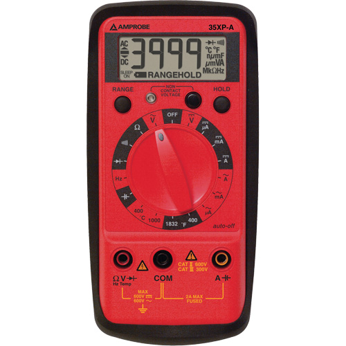 Multim&egrave;tre num&eacute;rique 35XP-A, Tension c.a./c.c., Courant c.a./c.c. Groupe Belzile Dickner