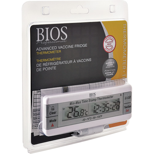 Thermom&egrave;tre pour vaccins, Contact, Num&eacute;rique, -50-70°F (-58-158°C) Groupe Belzile Dickner