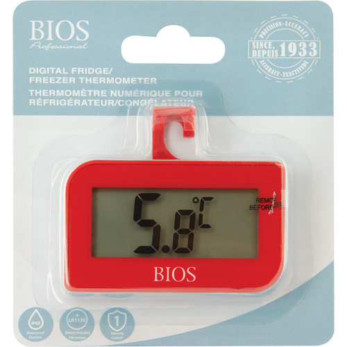 Thermom&egrave;tre num&eacute;rique de r&eacute;frig&eacute;rateur et cong&eacute;lateur, Sans contact, Num&eacute;rique, -4-122°F ( -20-50°C) Groupe Belzile Dickner