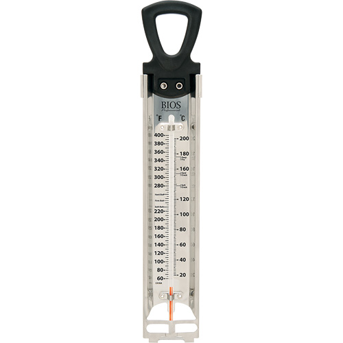 Premium Candy/Deep Fry Thermometer, Contact, Digital, 60-400°F (20-200°C) Groupe Belzile Dickner