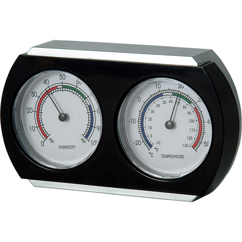 Thermom&egrave;tre-hygrom&egrave;tre d'int&eacute;rieur, 10°- 130° F ( -25° - 55° C ) Groupe Belzile Dickner