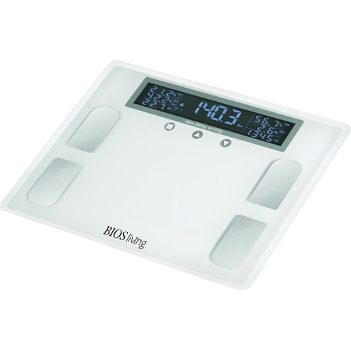 P&egrave;se-personne imp&eacute;dancem&egrave;tre num&eacute;rique haut de gamme, Capacit&eacute; 441 lb, Graduations 100 g Groupe Belzile Dickner