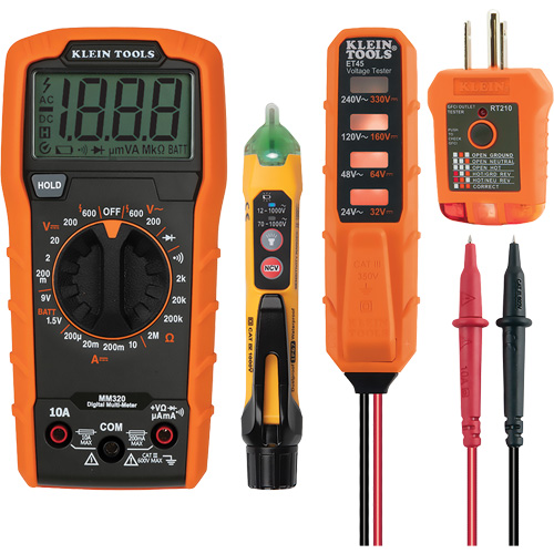 Digital Multimeter Electrical Test Kit Groupe Belzile Dickner