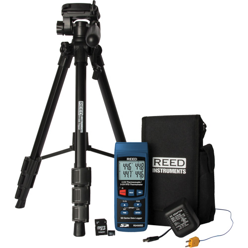 N&eacute;cessaire de thermom&egrave;tre thermocouple avec enregistreur de donn&eacute;es Groupe Belzile Dickner