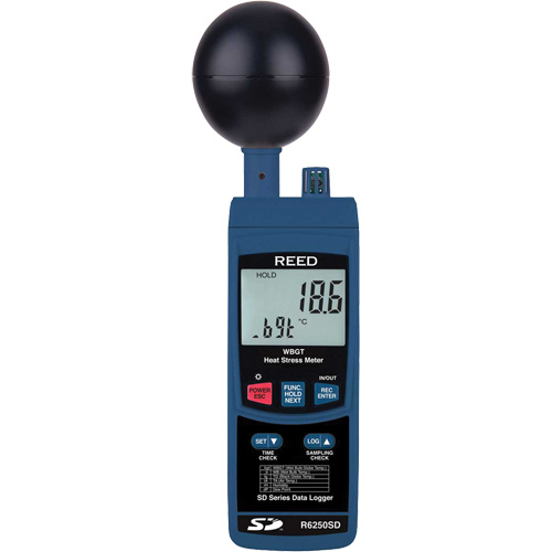 Data Logging Heat Stress Meter with NIST Certificate Groupe Belzile Dickner