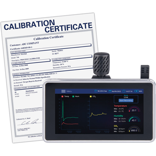 Indoor Air Quality Meter with Desktop/Wall Mount & ISO Certificate Groupe Belzile Dickner