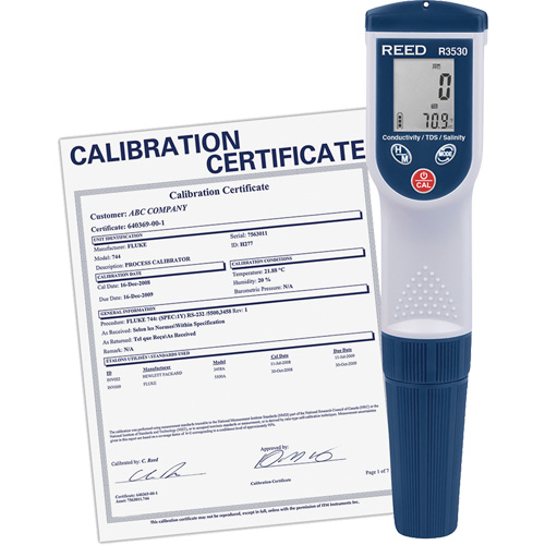 Conductivity/TDS/Salinity Meter with ISO Certificate Groupe Belzile Dickner
