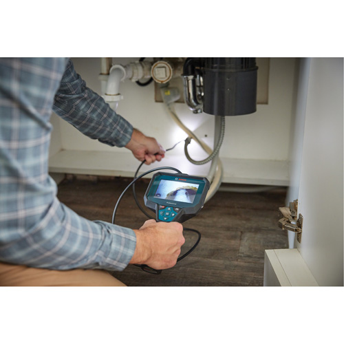 Cam&eacute;ra d'inspection portable professionnelle 12 V Max, 4" Affichage Groupe Belzile Dickner