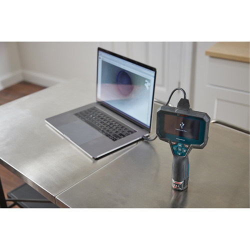 Cam&eacute;ra d'inspection portable professionnelle 12 V Max, 4" Affichage Groupe Belzile Dickner