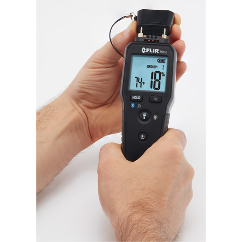 Hygrom&egrave;tre &agrave; &eacute;pingle avec Bluetooth, Gamme d'humidit&eacute; 1 - 99% Groupe Belzile Dickner