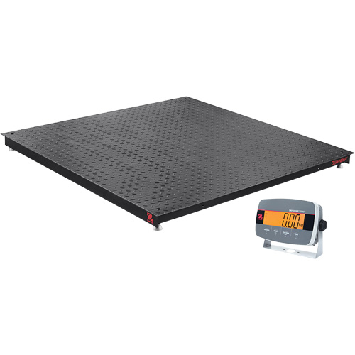 DEFENDER 3000 Floor Scale, 2500 lbs. Capacity, 36" W x 36" L Groupe Belzile Dickner