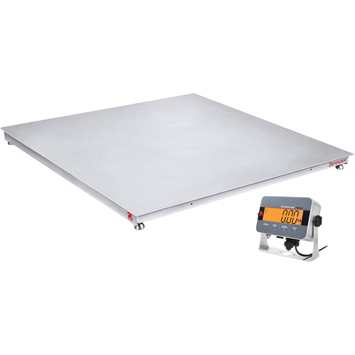 Balance de plancher lavable DEFENDER 3000, Capacit&eacute; de 2500 lb, 36" la x 36" lo Groupe Belzile Dickner