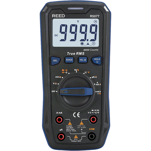 True RMS 1000V Digital Multimeter, AC/DC Voltage, AC/DC Current Groupe Belzile Dickner