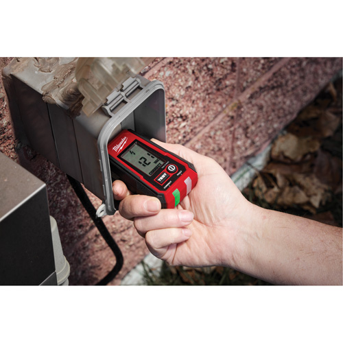 Voltage Detector with LED & GFCI Receptacle Tester Kit, 50 V - 1000 V, Display & Sound Alert Groupe Belzile Dickner
