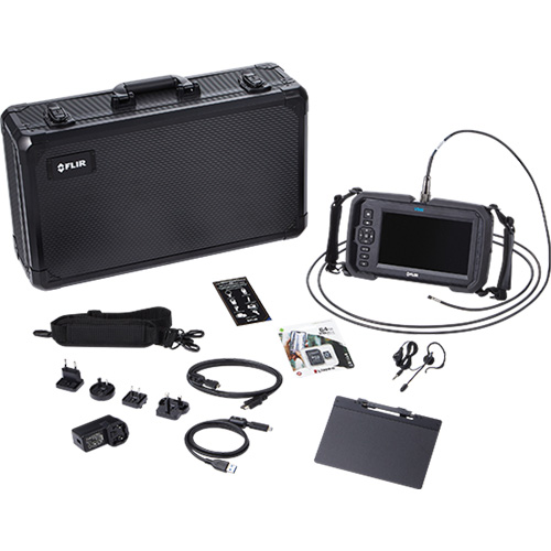 Ensemble de vid&eacute;oscope haute performance avec cam&eacute;ra HD double & longue sonde, 1280" lo x 720" la Affichage, 1024 x 600 pixels, 4,9 mm (0,19") T&ecirc;te de cam&eacute;ra Groupe Belzile Dickner