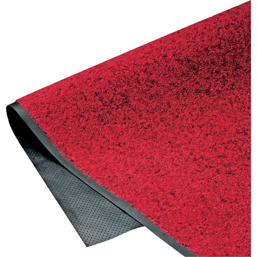 Tapis ColorStar, Essuie-pieds, 3' x 5' x 3/8", Rouge/noir Groupe Belzile Dickner