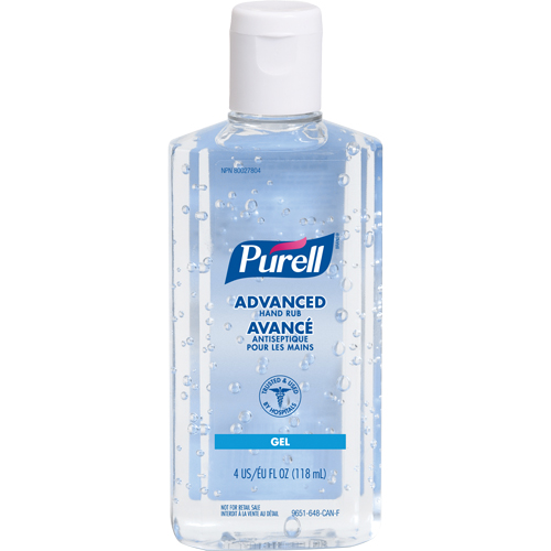 Advanced Hand Sanitizer, 118 ml, Squeeze Bottle, 70% Alcohol Groupe Belzile Dickner