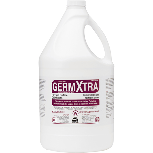 Germxtra Hard Surface Disinfectant, 4 L, Jug Groupe Belzile Dickner