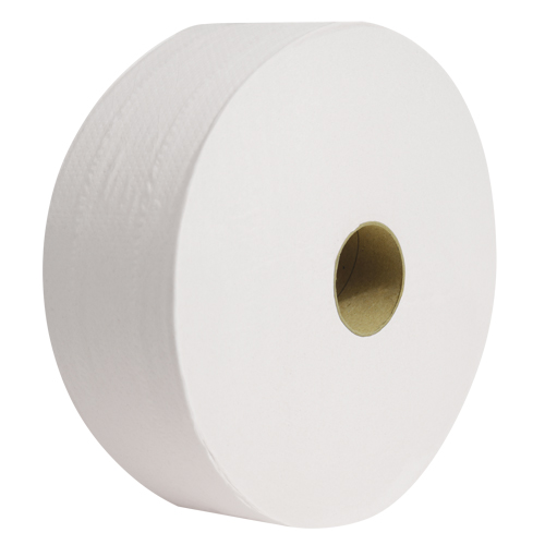Pro Perform Toilet Paper, Jumbo Roll, 2 Ply, 1400' Length, White Groupe Belzile Dickner