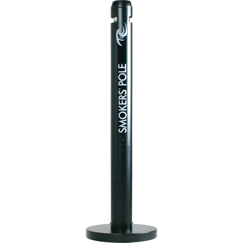 Cendriers Smokers' Pole, Sur pied, Aluminium, Hauteur 41" Groupe Belzile Dickner