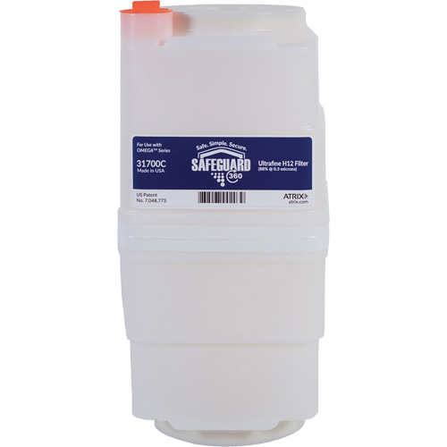 Portable SafeGuard 360 Vacuum Filter, Cartridge, Fits 1 US gal. Groupe Belzile Dickner