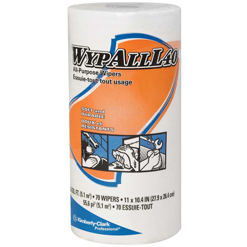 L40 Disposable Towels, All-Purpose, 11" L x 10-1/2"/10-2/5" W Groupe Belzile Dickner