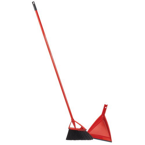 Oskar Broom with Dustpan, 56" Long Groupe Belzile Dickner