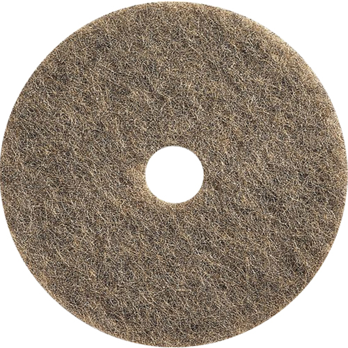 Floor Maintenance Pads, 21", Burnishing, Brown Groupe Belzile Dickner
