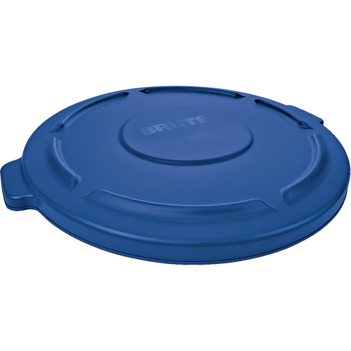 Couvercle rond pour poubelle Brute, Couvercle plat, Plastique, Convient aux contenants 22-1/4" dia. Groupe Belzile Dickner