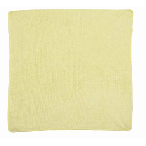 Chiffon de nettoyage pour travaux l&eacute;gers, Microfibre, Jaune Groupe Belzile Dickner