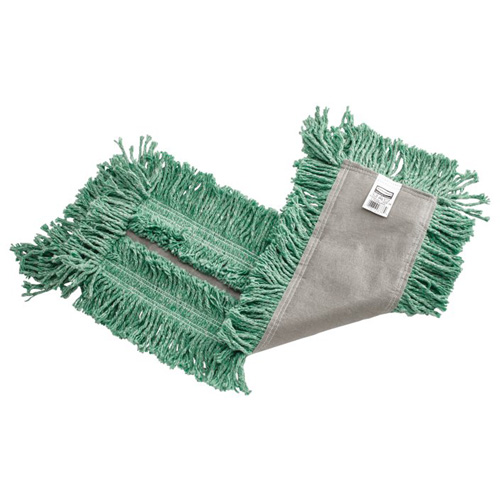 Castaway Dust Mop, Slip On Style, Cotton/Yarn, 24" L x 5" W Groupe Belzile Dickner