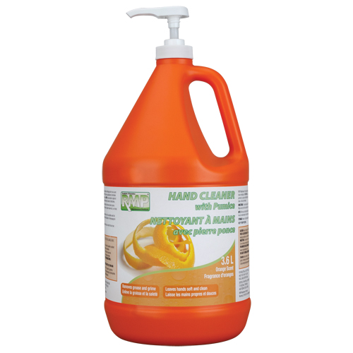 Nettoyant pour les mains &agrave; l'orange, Pierre ponce, 3,6 L, Cruche, Orange Groupe Belzile Dickner