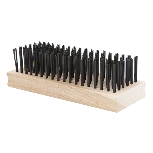 Scratch Brush, Steel, 18 x 6 Wire Rows, 6" Long Groupe Belzile Dickner